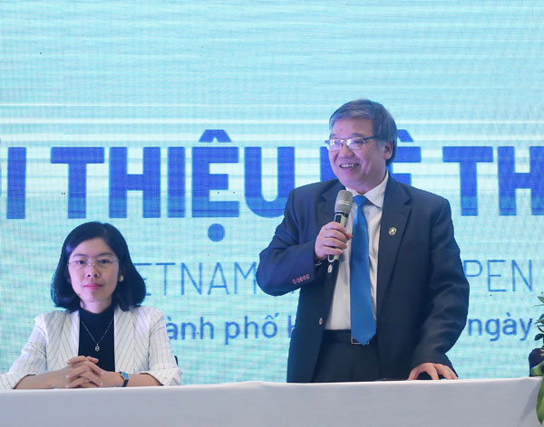 Tiến sĩ Trương Tiến Tùng phát biểu tại chương trình