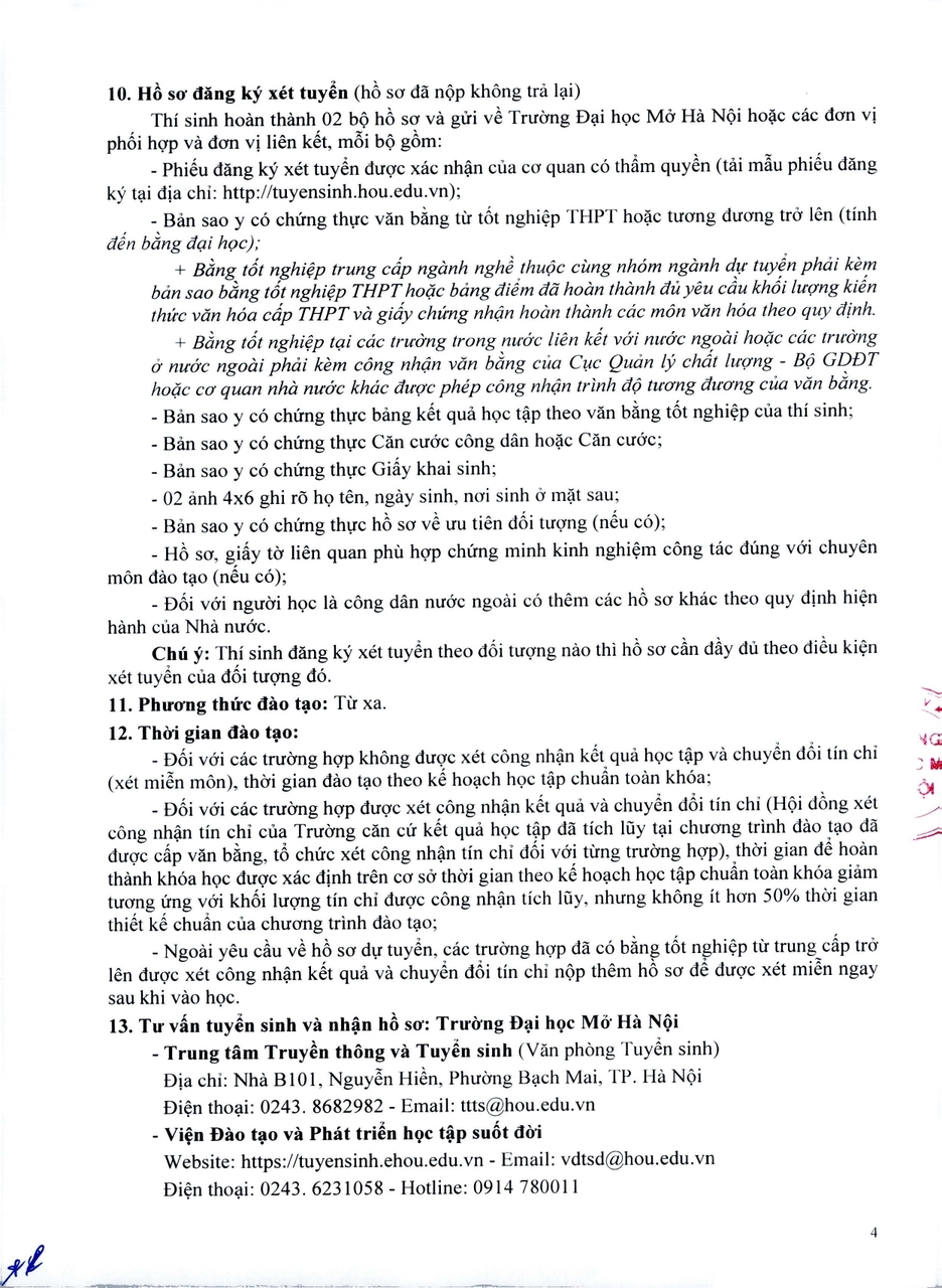 Thông báo tuyển sinh 2026 Thông báo tuyển sinh 2026
